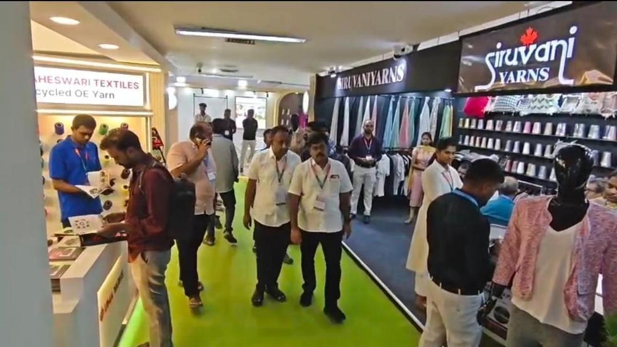 Textile Expo in Tiruppur Opens with 337 Participants