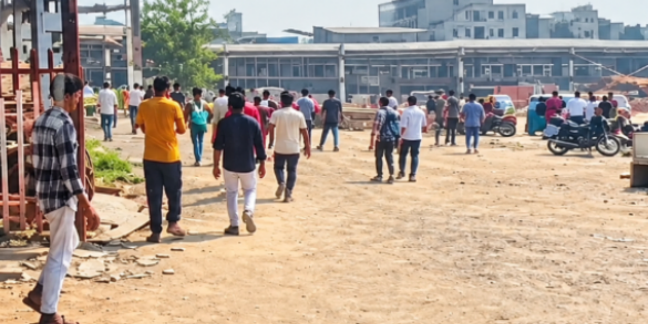 Surat Textile Workers’ Gaon Chalo Movement Intensifies