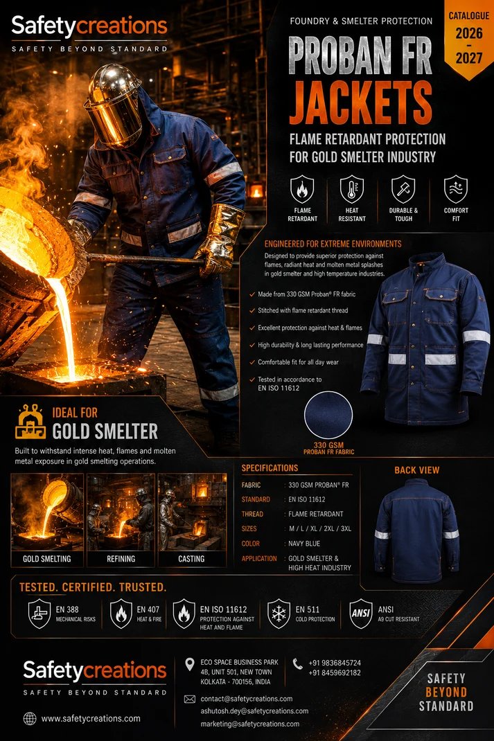 Heat &amp; Water Repellent Leather Foundry Long Coat