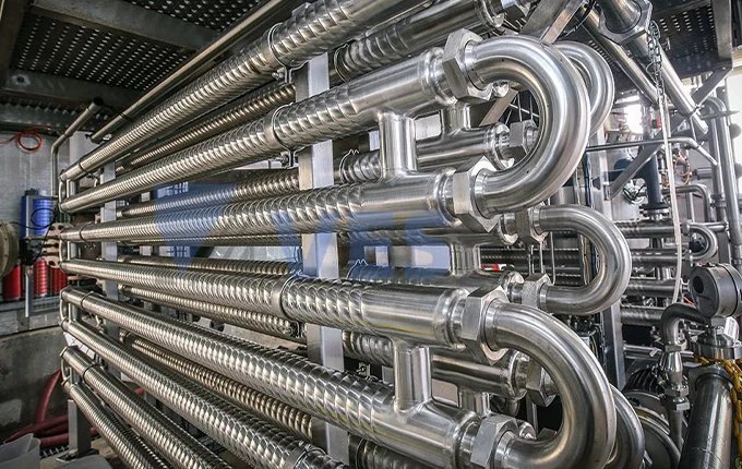 Corrugated Tube Heat Exchanger