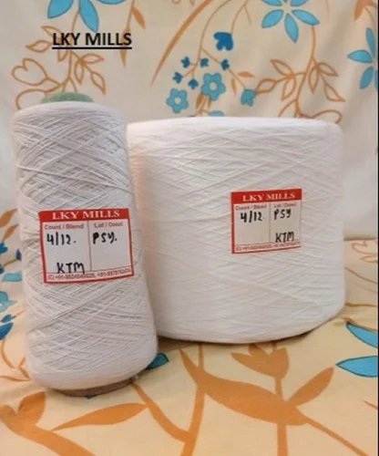 Polyester Yarn 4/12 Psy Wt 12/4